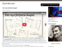 Tablet Screenshot of blog.bismark.se